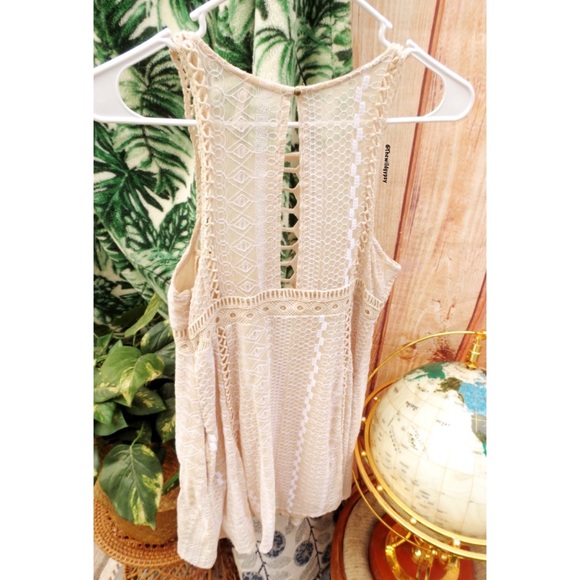 Free people bohemian lace mini dress with pockets 🍃 - Picture 5 of 7